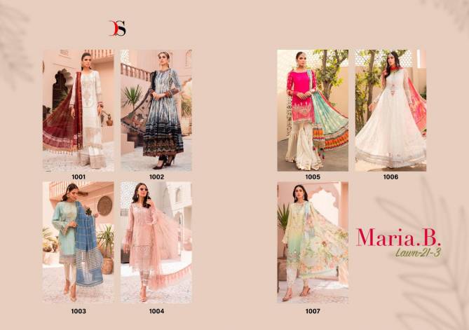 Deepsy Maria B Lawn 2021 Vol 3 Pure Cotton Latest fancy Designer Pakstani Salwar Suits Collection